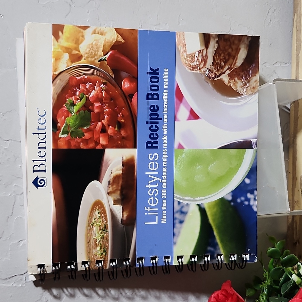 BLENTEX Lifestyles Recipe Book 300+ Recipes Softcover Spiral-bound Cookbook …